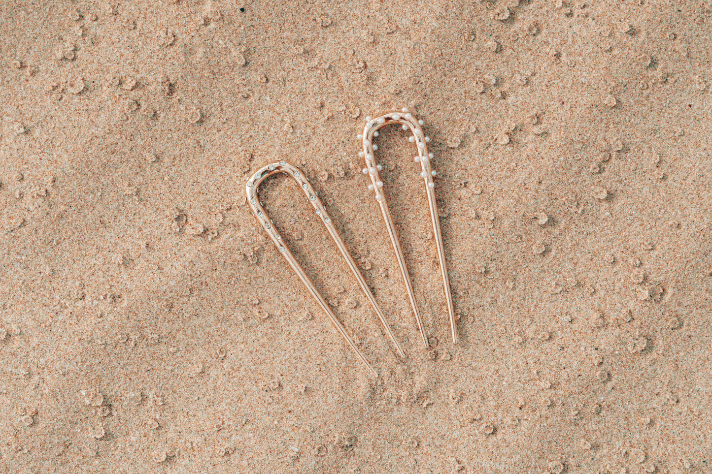 Jewelled French hair pin