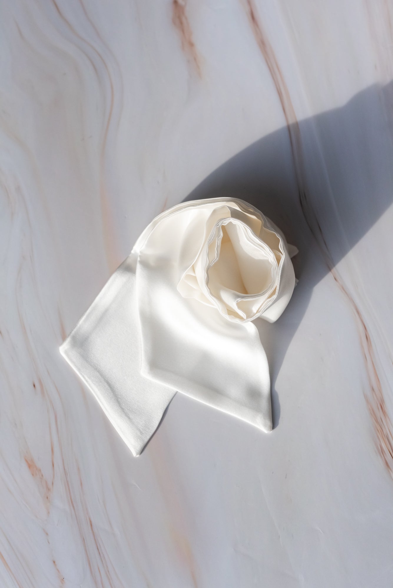 Bridal oversized silk hair ribbon - Be Lusch