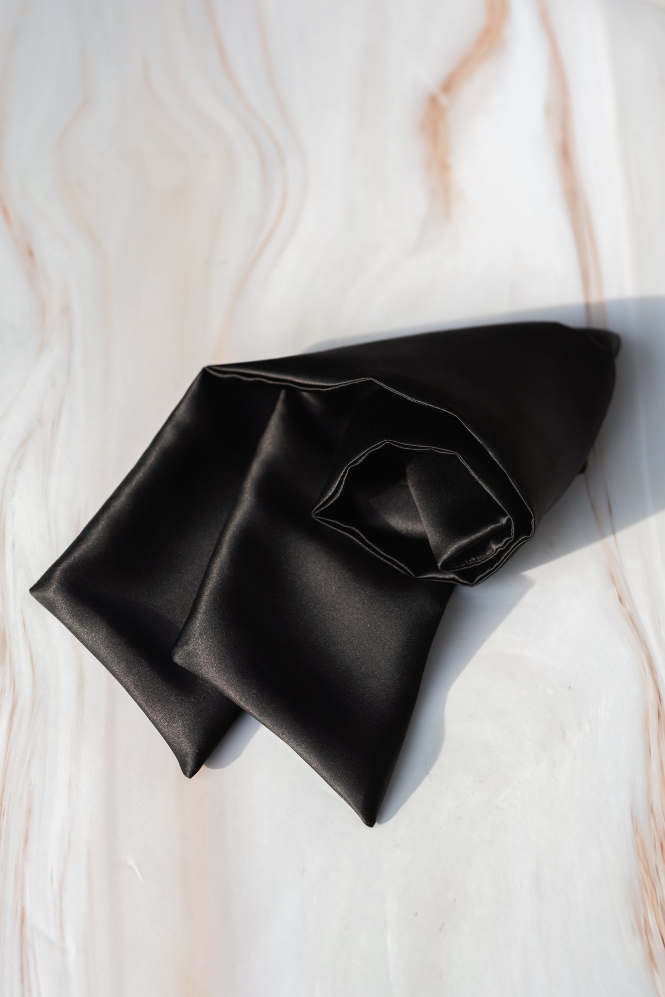 Bridal oversized silk hair ribbon - Be Lusch