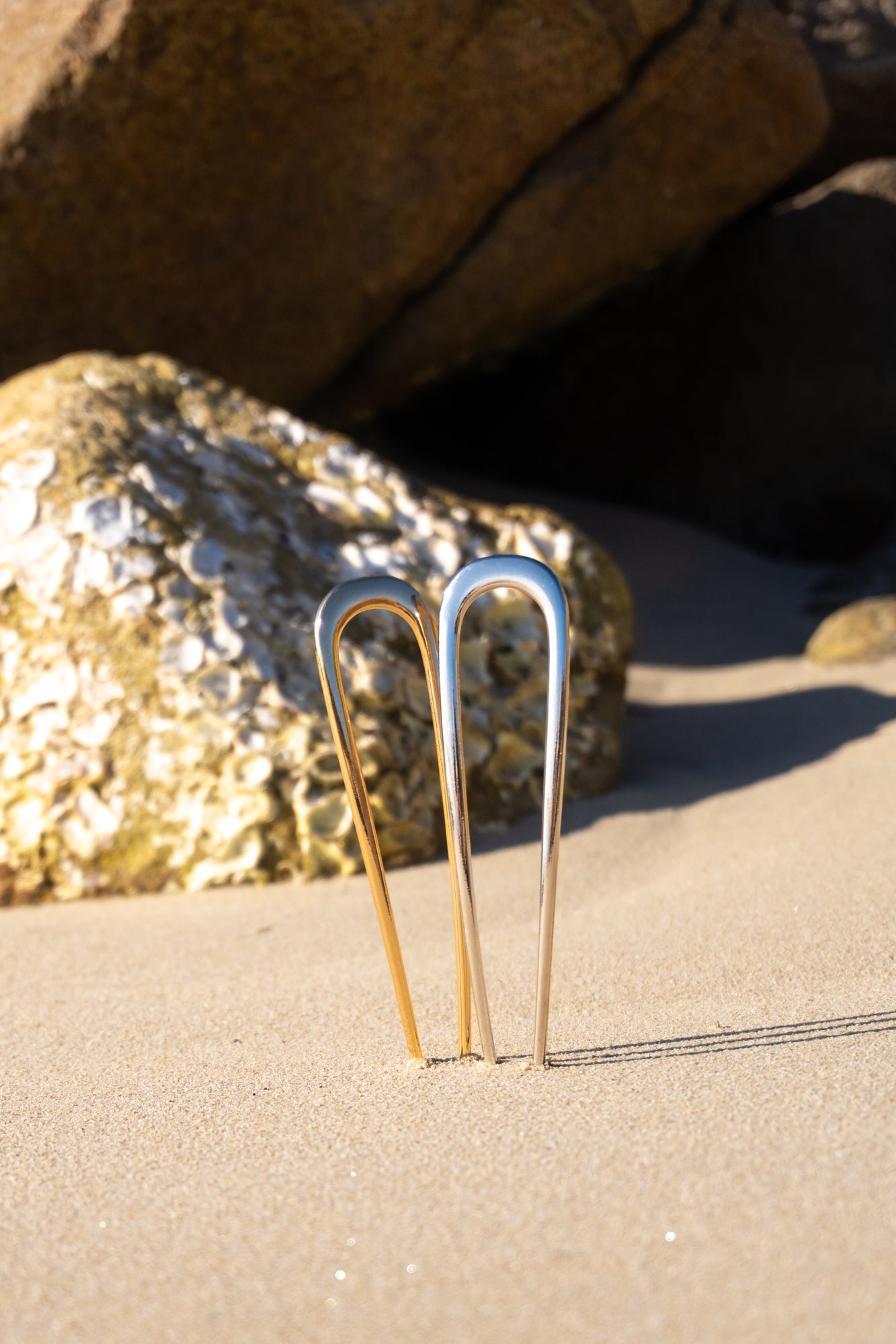 Oversized French hair pin - Be Lusch