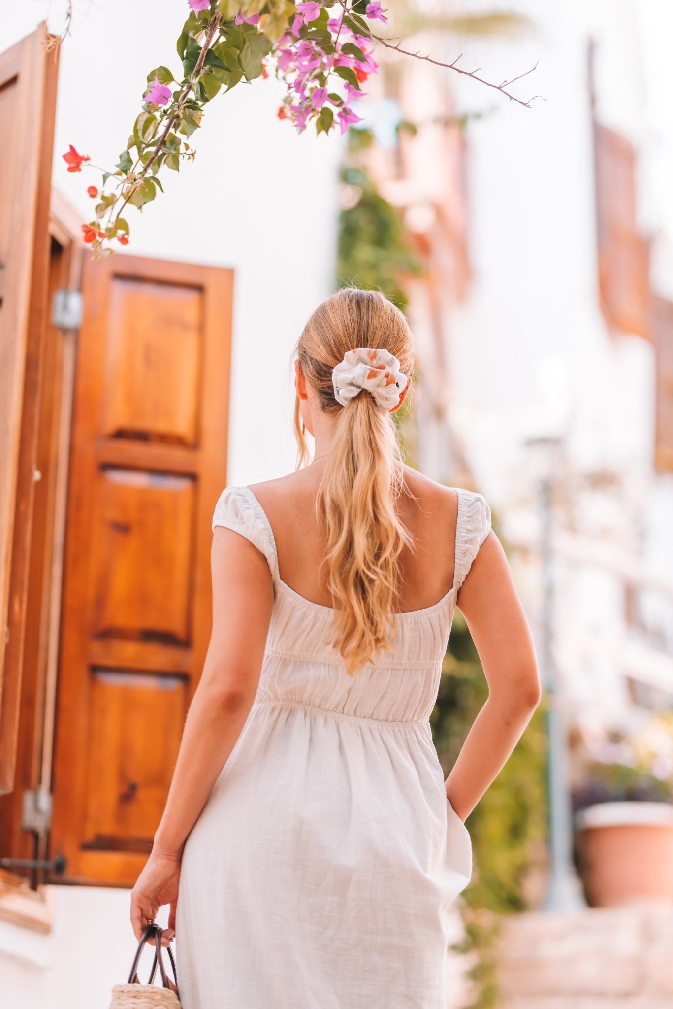 Positano Silk Scrunchies - Be Lusch
