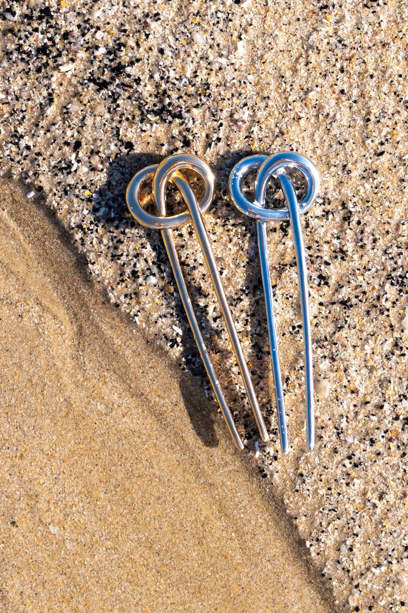 Pretzel french hair pin - Be Lusch