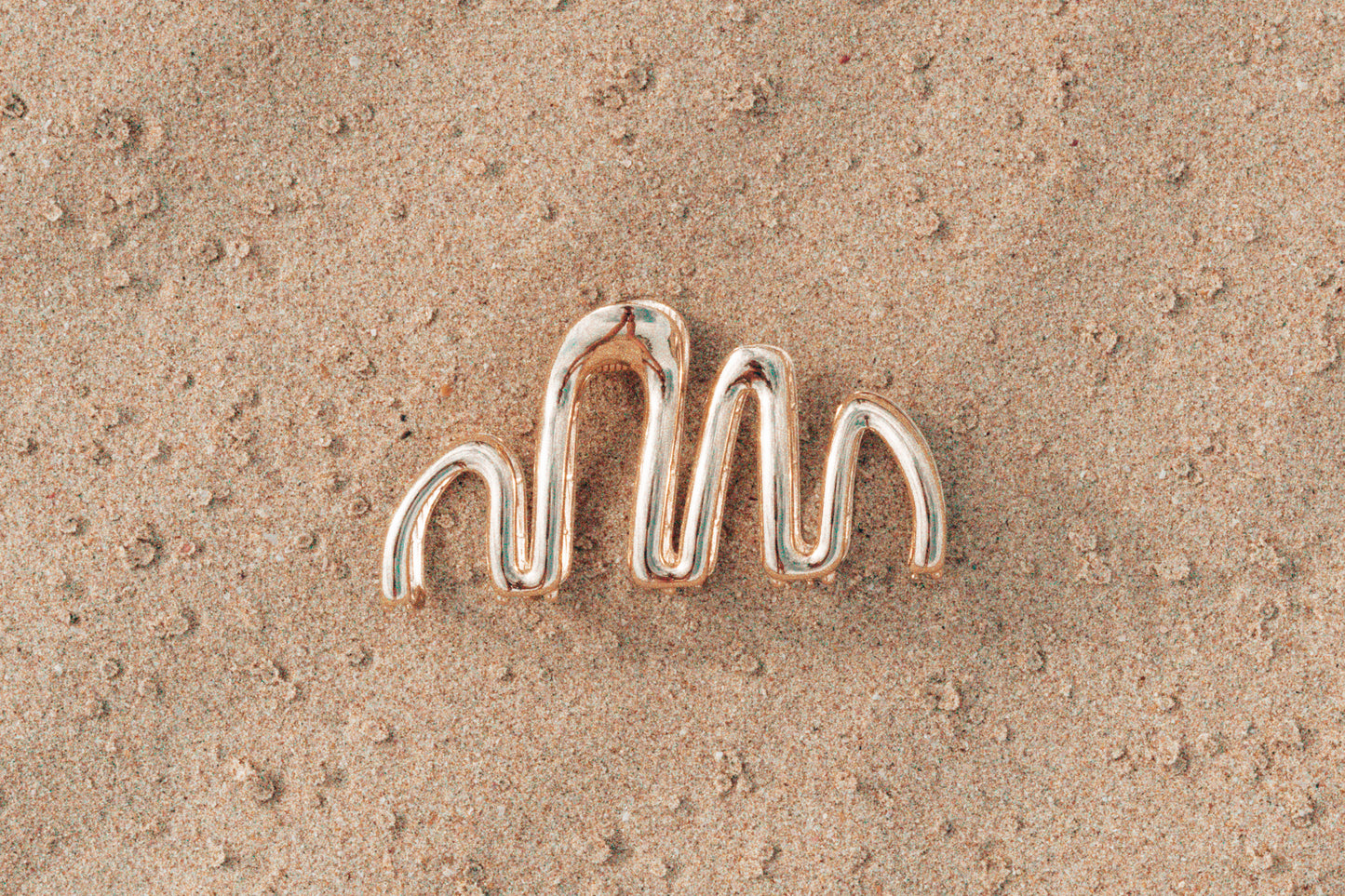 Gold Cloud hair claw