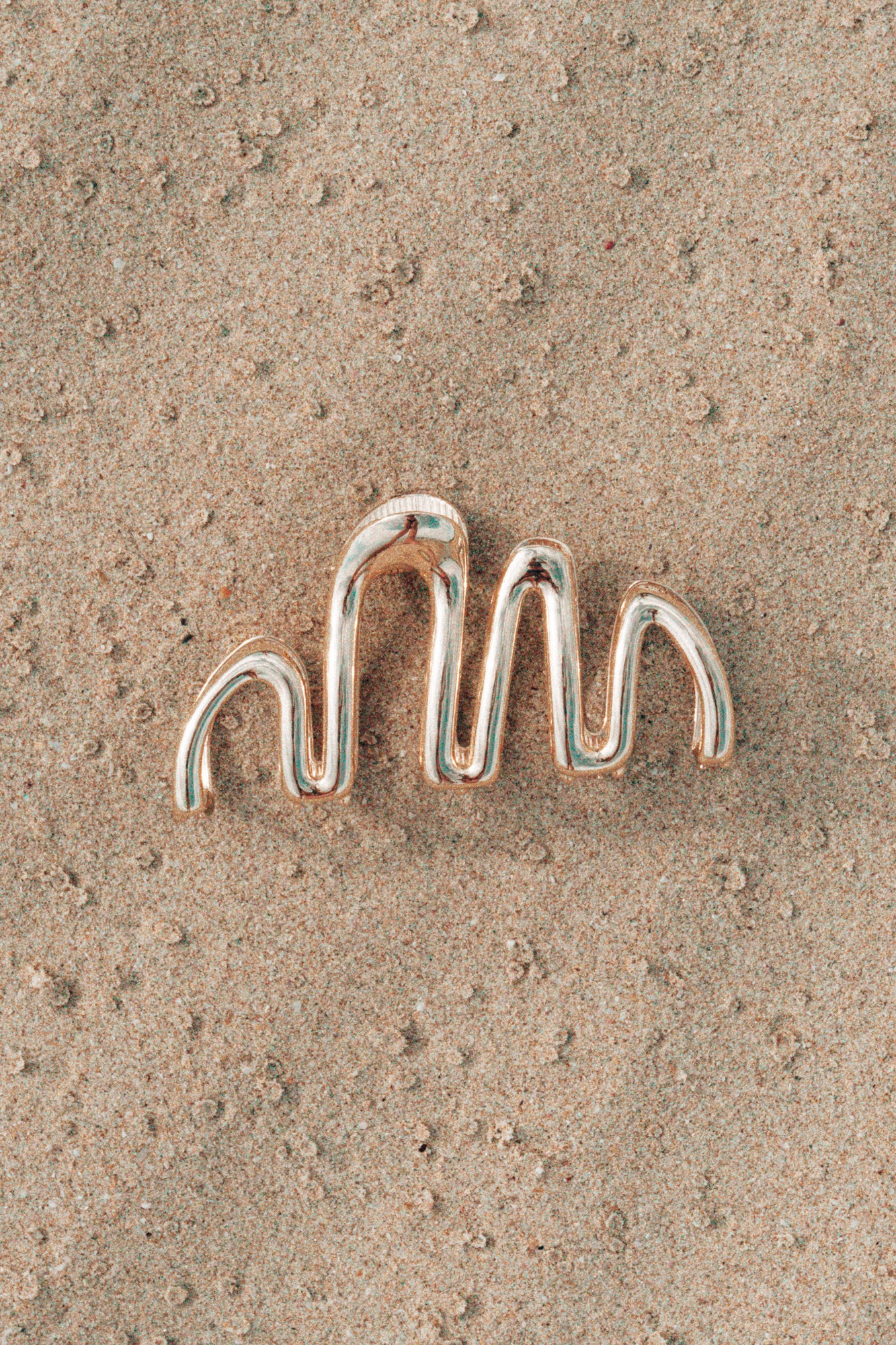 Gold Cloud hair claw