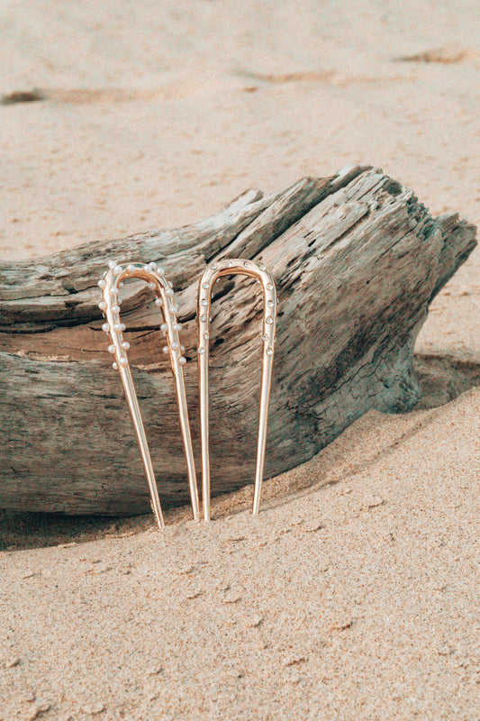 Jewelled French hair pin