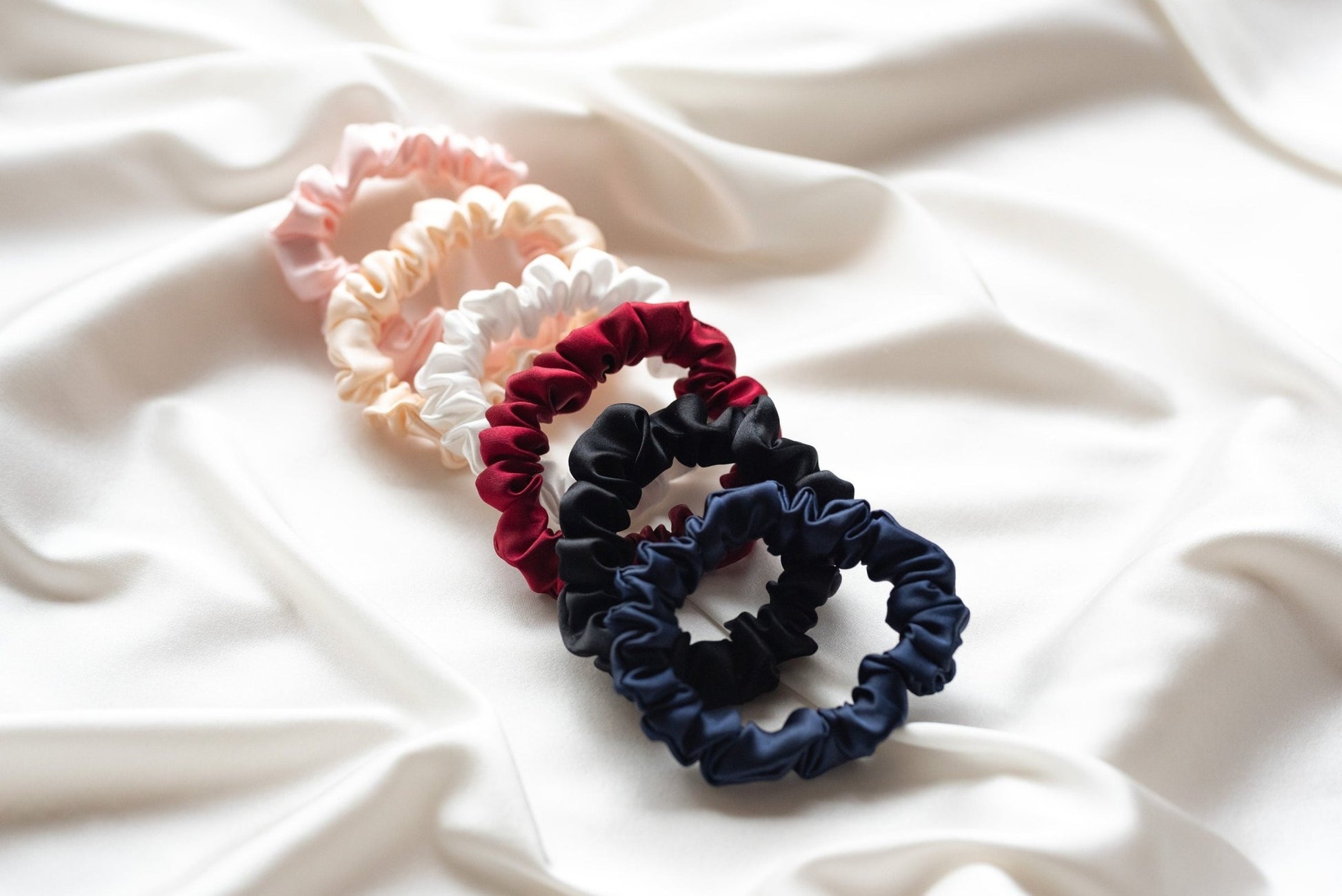 Extra long Mulberry Silk Scrunchies - Be Lusch