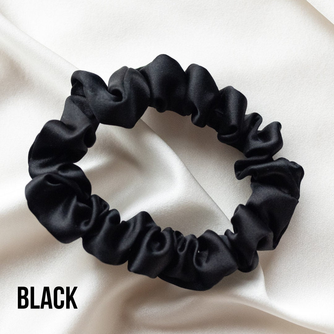 Extra long Mulberry Silk Scrunchies - Be Lusch