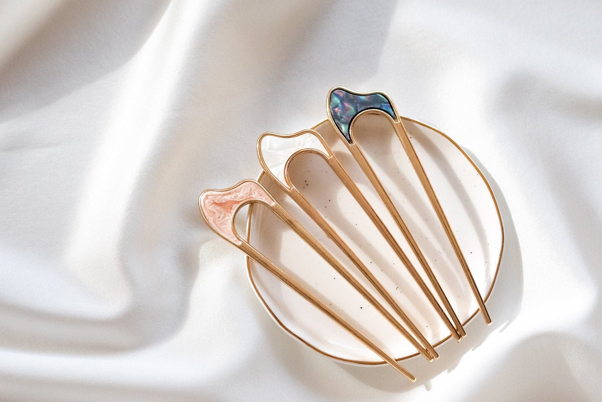 Goldie Wave Hair Pins - Be Lusch