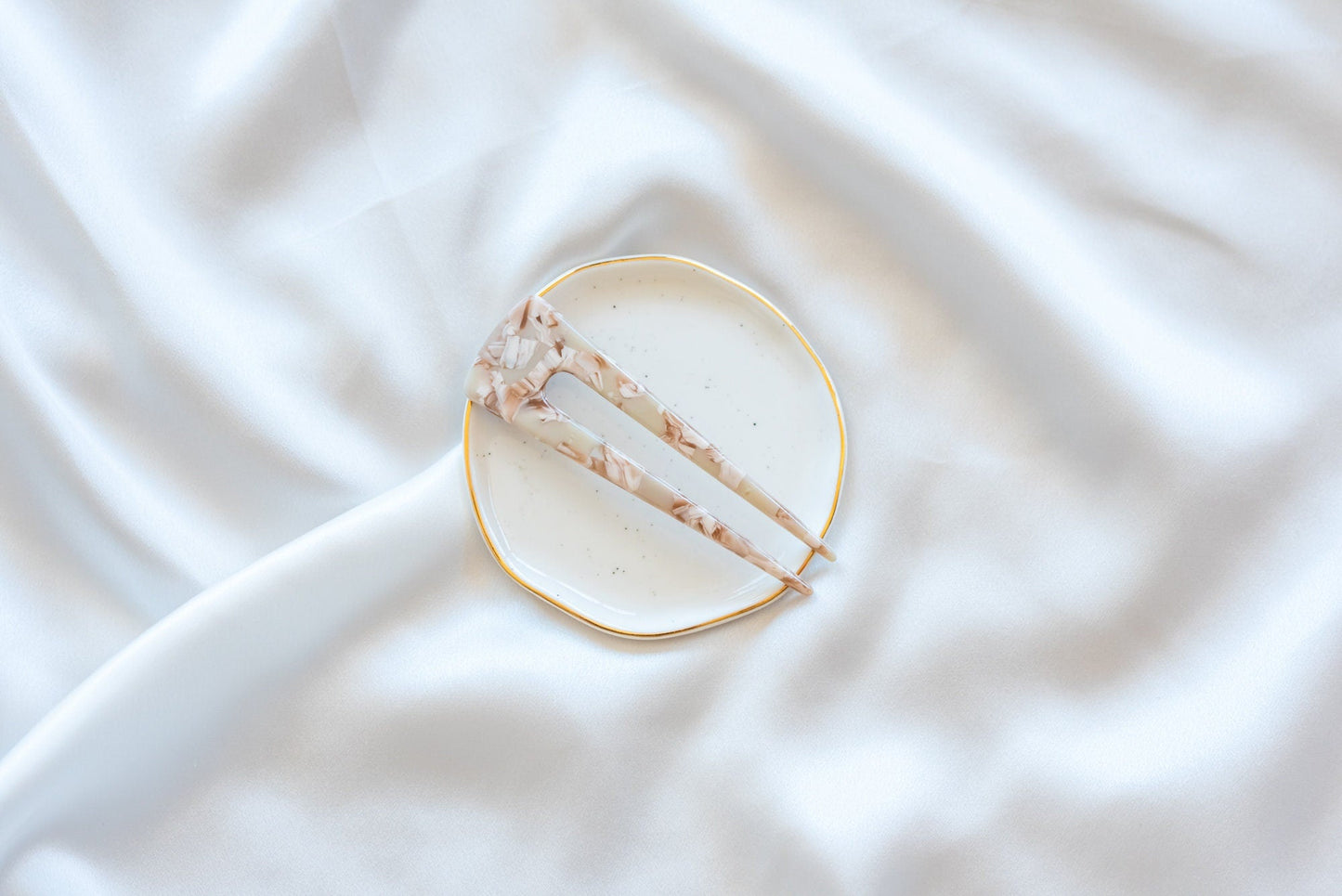 Marble Hair Pin - Be Lusch