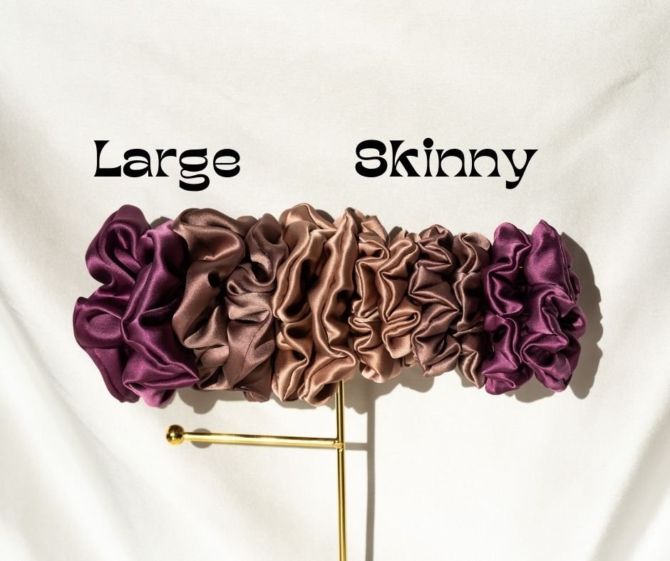 Mulberry Silk Scrunchies - Be Lusch