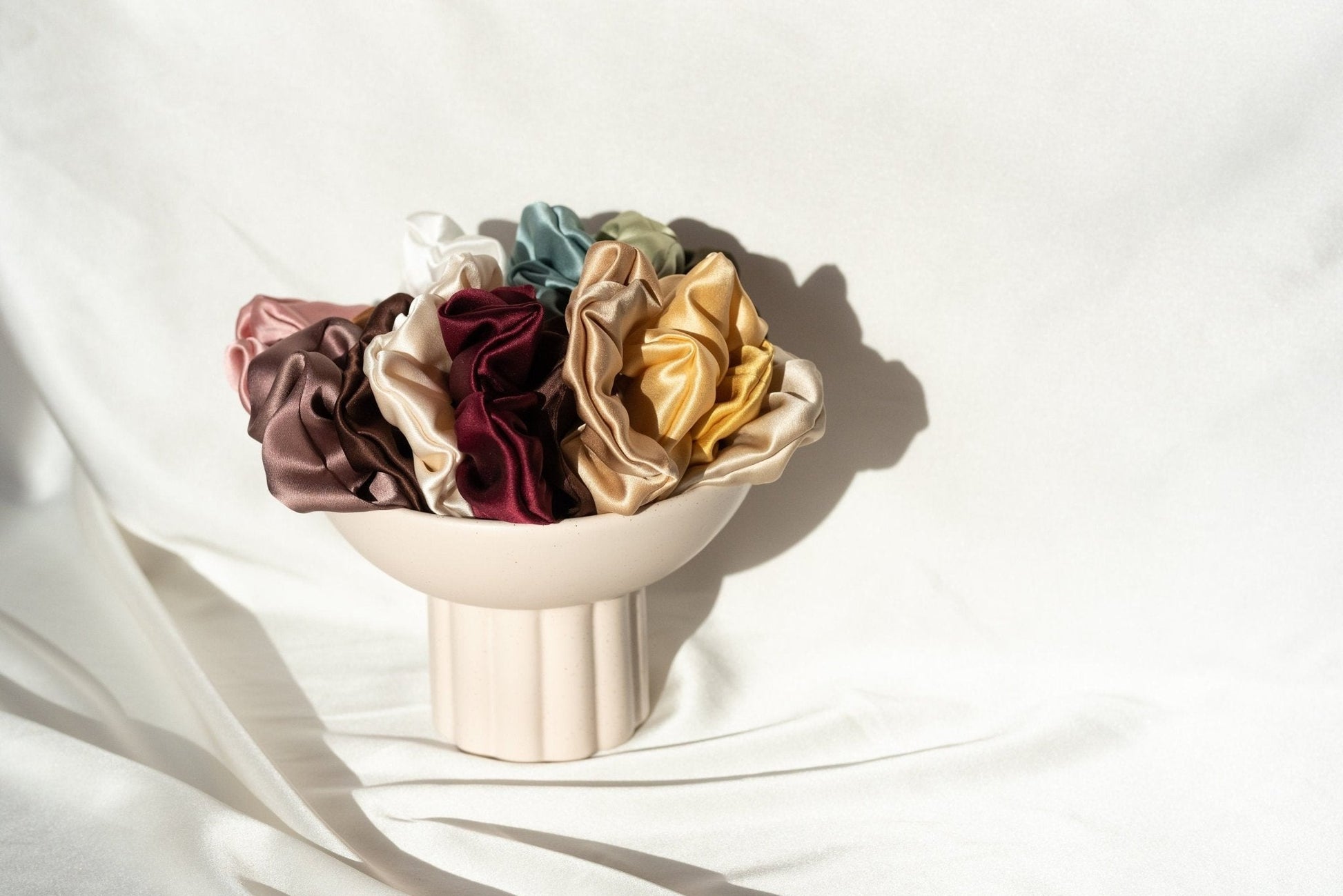 Mulberry Silk Scrunchies - Be Lusch