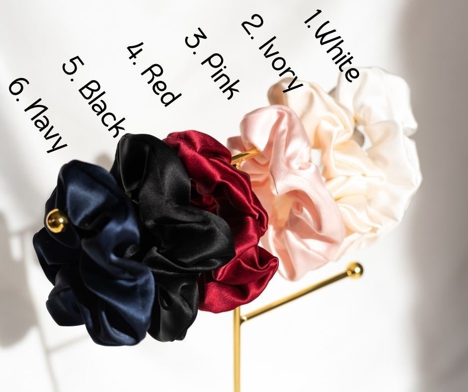 Mulberry Silk Scrunchies - Be Lusch