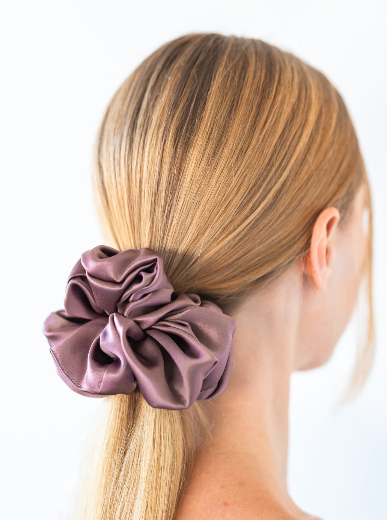 Oversized Mulberry Silk Scrunchies - Be Lusch