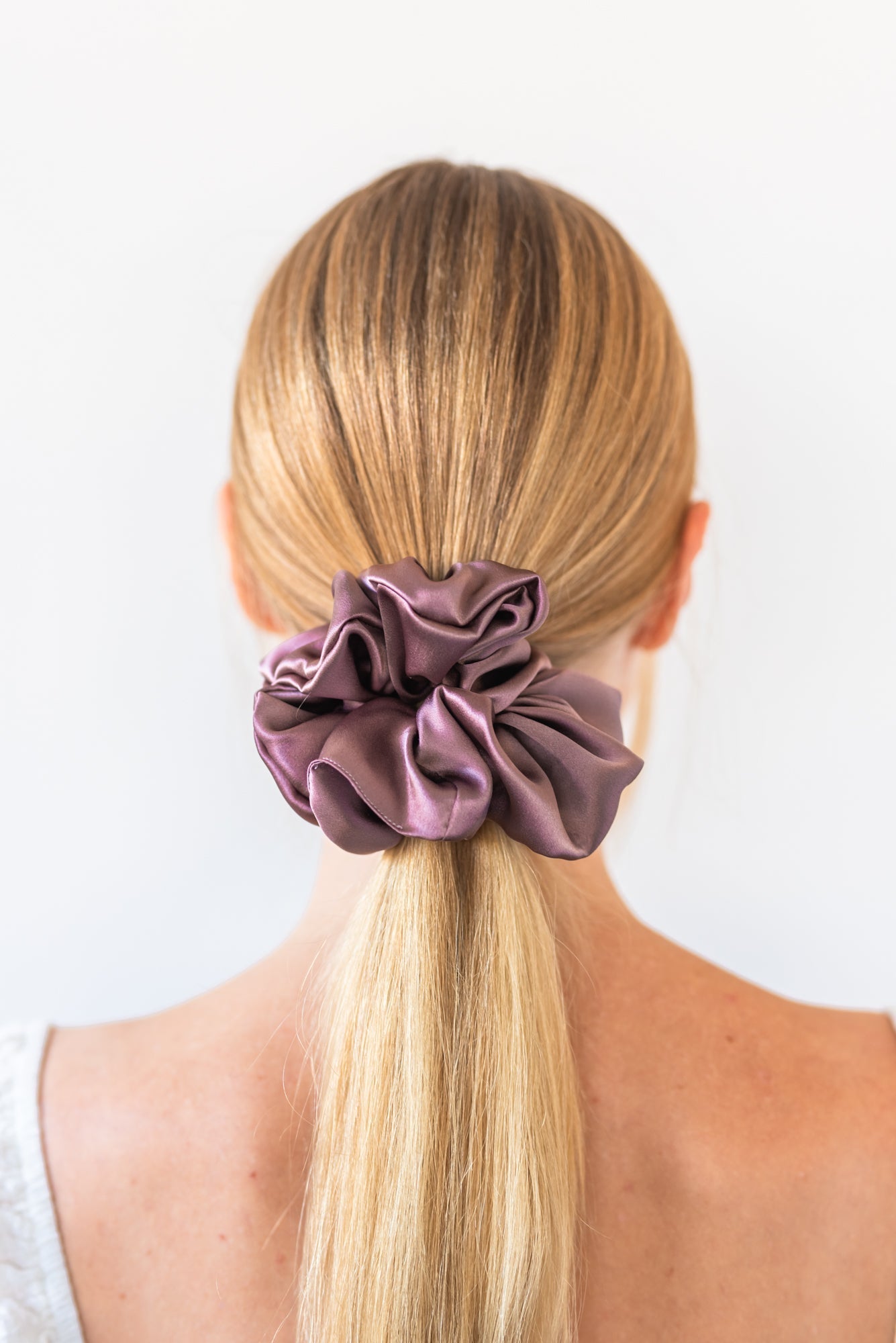 Oversized Mulberry Silk Scrunchies - Be Lusch